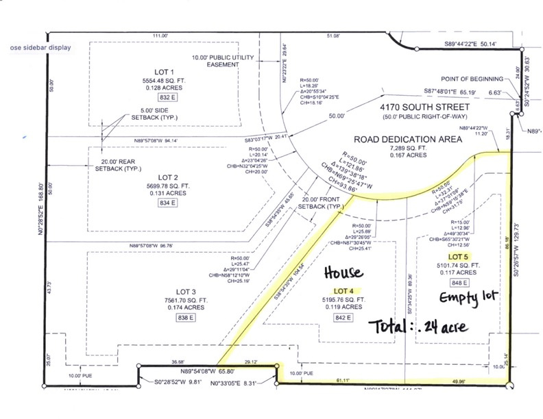 MILLCREEK COTTAGES IN VANWAGONER WAY SUB LOT 5 - Residential