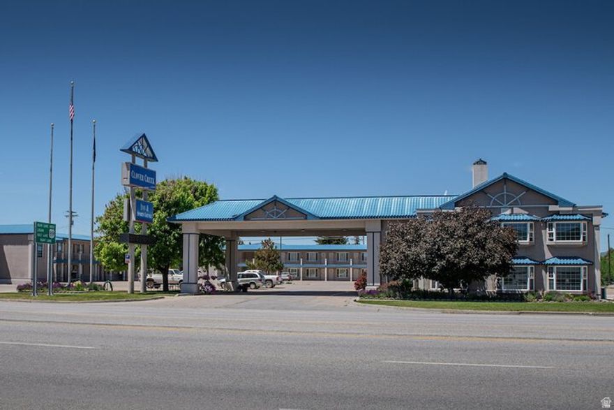 Discover a rare investment opportunity with the Clover Creek Inn, a premier hospitality property in the heart of Montpelier. Featuring spacious guest suites, on site bar, oversized vehicle and truck parking, and inviting common areas. The inn is a favorite for weddings, retreats, corporate employees, and travelers exploring nearby Bear Lake, Southeast Idaho recreation, and en route to Jackson Hole Wyoming. With a strong track record of occupancy and income, this turrn-key property offers good cash flow and room for growth in a popular tourism market.