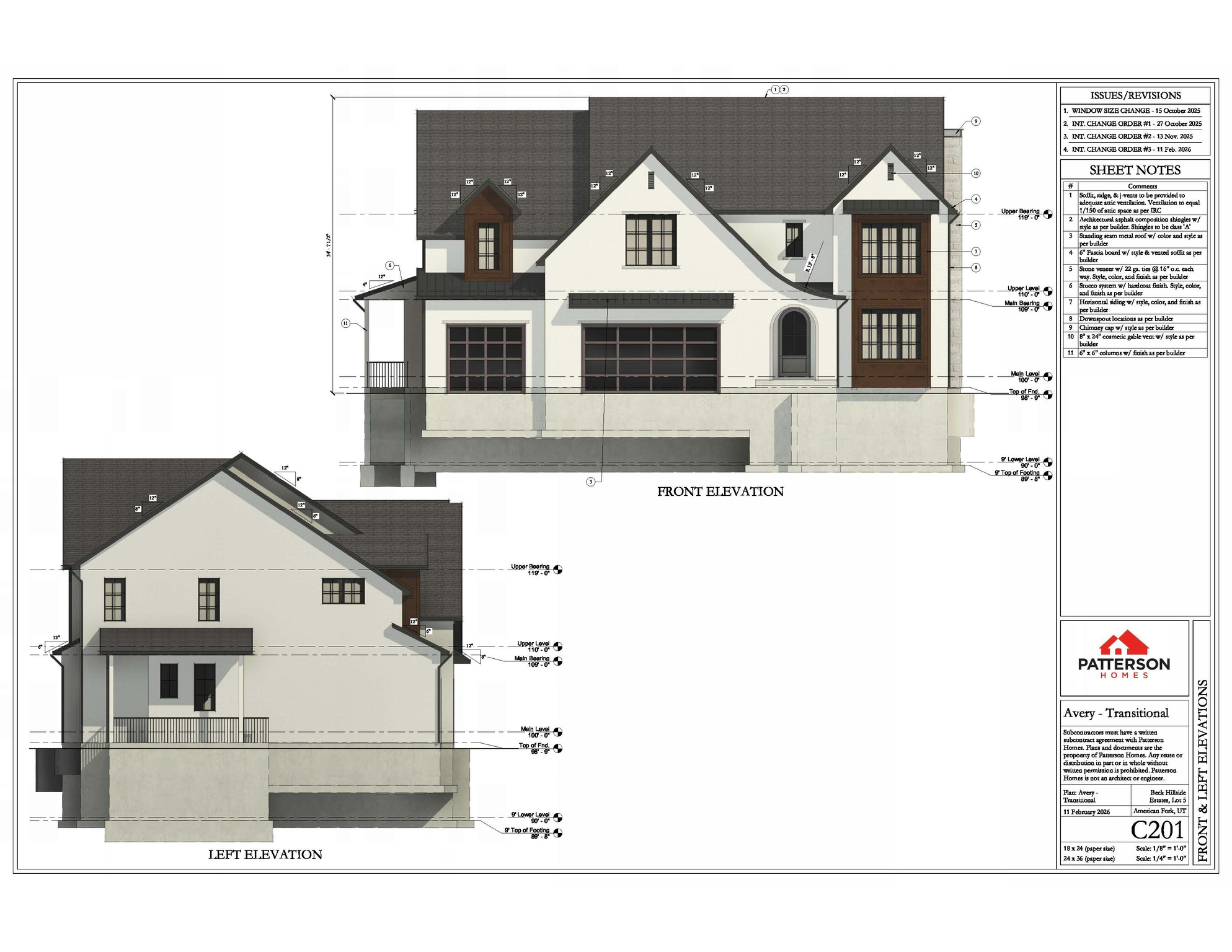 BECK HILLSIDE ESTATES - Residential