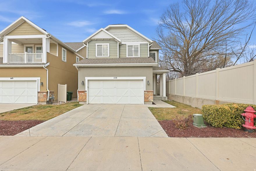 The most beautiful and best-valued single-family home is finally here! This dreamy home truly has it all: vaulted ceilings, a bright and spacious kitchen/living room with new flooring, and 3 bedrooms + 3 bathrooms, including a stunning primary suite with a generous walk-in closet and spa-like bathroom featuring a separate tub and shower. Thoughtfully designed with priceless upgrades throughout: laundry (washer & dryer included!) conveniently located near the bedrooms (no stairs!), a smart car charger, new water heater, full sprinkler system, Google Fiber, and the least expensive HOA in town (only $70/month) that covers front-yard lawn care, snow removal, walking paths, and a neighborhood park. Step outside to a private, perfectly sized backyard easy to maintain yet ideal for entertaining, relaxing, or letting little ones play complete with a charming patio that feels like your own personal retreat. Downstairs offers expansive bonus basement space with tall ceilings and oversized windows, providing the perfect blank canvas for a home gym, golf simulator, theater room, guest suite, or exceptional storage. Basement is already plumbed for a bathroom or wet bar. THE BEST LOCATION IN TOWN: Quick freeway access, plus a two-minute WALK to your favorite coffee shop, elementary school (no streets to cross!), a park with tennis and pickleball courts, The UPS Store (Amazon returns!), Home Depot, and The Original Pancake House (best bacon in town). Trader Joe's, Scheels, Sunday's Best, and Slackwater Pizza are just a two-minute drive away. This home checks every box & then some. Come see it today!