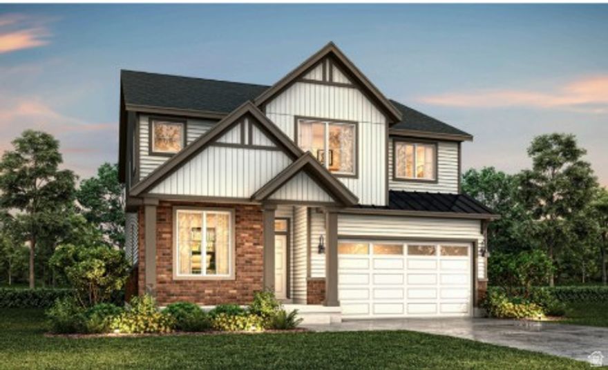 LOT 3 A Cottage. Ready mid to the end of February. The Kiowa Court Subdivision is proud to offer new homes that have earned the EPA's ENERGY STAR. Our ENERGY STAR certified home are designed from the ground up to be energy efficient, exceeding minimum energy code requirements by at least 10 percent, and are independently verified to meet the EPA's rigorous requirements for insulation, windows, air sealing, and HVAC systems. By choosing ENERGY STAR, you're making a sound investment. The Redwood floorplan offers a full-sided exterior, an open entry, upgraded home office, spacious greatroom with fireplace, large windows, 6-seat kitchen island, stainless steelgas range with vented to exterior microhood, fridge, tiled kitchen backsplash, walk-in pantry, garbage disposal with air switch and two accent walls. Upstairs 4-bedrooms with a loft, vaulted primary bedroom with ceiling fan, grand bathroom with tiled shower with bench, garden tub, elongated soft-close toilet lid. Garage door includes windows. Yard is completed with a backyard patio and very low yard work, fencing with gate to common space, and walking trails. Extra parking is available. With all of our other included Standard Features this home is your ALL IN READY Home! Register on the builder's website to schedule appointments with the listing agent. Please do not use third-party websites for pricing. 5th bed is flex space=office/guest room. No model home on site, plan can be walked in Riverdale, contact the listing agent in advance. To be safe-Do not enter homes under construction. See photos and 3D tour for plan example of layout.