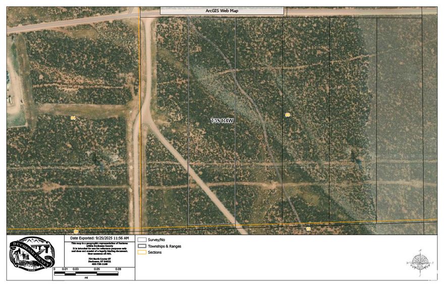 5 acres in Duchesne with year round access. Flat usable land. Surveyed and site assessment test passed. Power available. Go East 3.5 miles on 3575 S. Property is on the right side of the road. Two lots available next to each other.