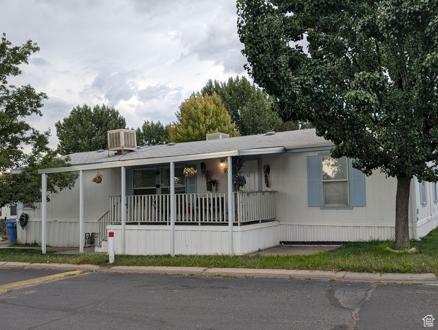 Beautiful double-wide manufactured home offers comfortable and convenient living in a prime Orem location. As you step inside, you'll be welcomed by a warm and open layout, perfect for everyday living and family gatherings. The home features 3 bedrooms and 2 full bathrooms, along with a bright and spacious living area. The kitchen comes fully equipped with included appliances: refrigerator, stove, microwave, washer, and dryer 2 evaporated cooler, schedule your showing today. Lot fee: $900/month - includes clubhouse, swimming pool, pets allowed, snow removal. Buyers will need to apply to the community management for approval to residence in this community. ***AVAILABLE 5% DOWN PAYMENT***