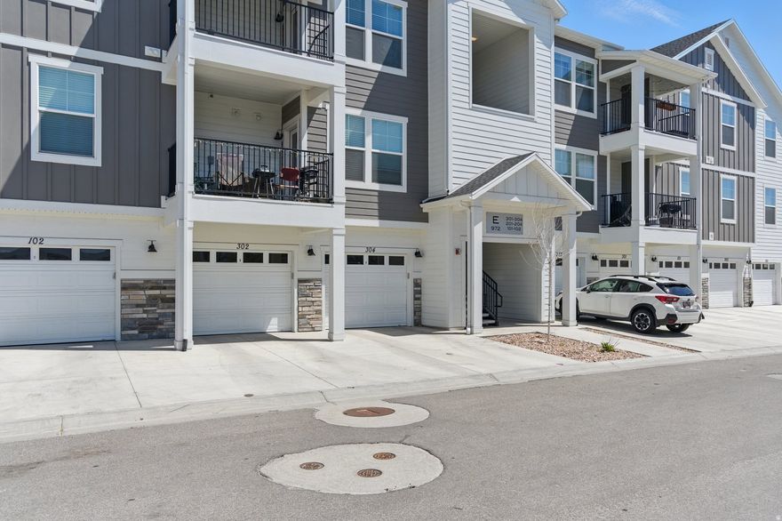 Experience upscale, low-maintenance living in this stunning condo located in the sought-after Wildflower community of Saratoga Springs. Built in 2023 and better than new, this meticulously maintained home features 3 bedrooms, 2 bathrooms, luxury LVP flooring throughout, quartz countertops, white custom cabinetry, stainless steel appliances, recessed lighting, and 9-foot ceilings. Ideally situated near Mountain View Corridor with quick access to I-15, shopping, dining, parks, and trails, this master-planned community offers fantastic amenities including a clubhouse, pool, gym, playground, and an upcoming recreational reservoir perfect for paddle boarding and beach days. Make this cutie yours today!