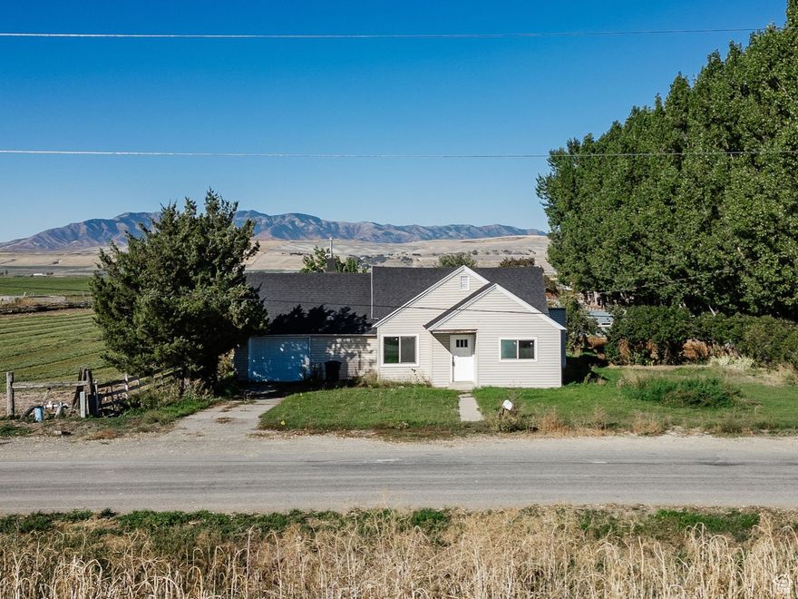 Enjoy the peace and quiet of county living!  Recently updated home on just under half an acre.  Updates include new furnace, AC, water heater and double pane windows.  4 bedrooms and 2 baths!  The single car garage is extra deep, providing extra room for storage.