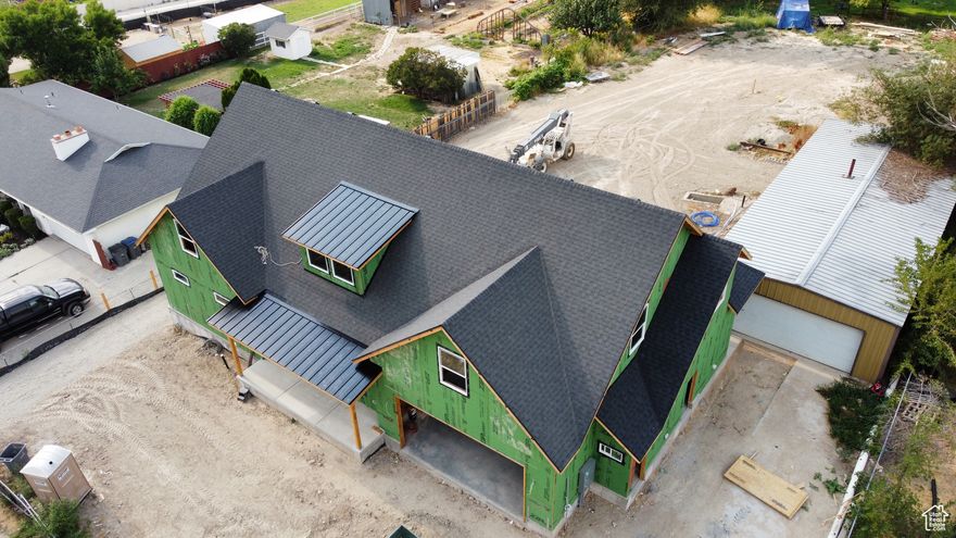 Incredible new construction home on 3/4 acre in South Jordan with a full kitchen in the butler pantry, massive walk-in shower and closet in the main floor Master suite. Completely separate accessory apartment over the garage (separate entrance and separate HVAC). The prior home was demolished back to the foundation, expanded, and rebuilt from scratch. commercial-grade Exacor sheeting between floors to minimize sound transfer. Low-voltage wiring throughout. Home is in the process of being painted and should be ready for a Thanksgiving party. Seller to provide $50,000 landscaping budget to buyer with full price offer.