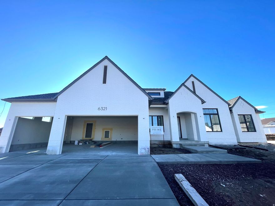 Very rare half acre lot in new subdivision. Over 6,000 sq.ft finished. Separate walk out basement access for a possible apartment rental. See spec sheet attached for all the upgrades. 3 main floor bedrooms all with on suite bathrooms. Unlike any custom home floor plan you have seen. This home has all the bells and whistles to satisfy your every need. Pre wired for home security 8 camera system. Basement kitchen is ready for install if you want to pick finishes. Pre wired for back up home generator. Garage has attached heater rough in and there is room for an additional detached garage.