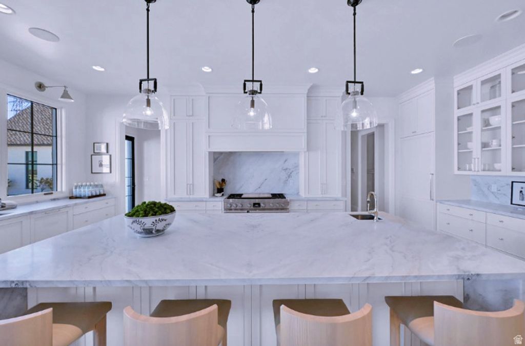 Photo of 6321 W HOLLYS POND DR S, Herriman, UT 84096 (MLS # 2124873)