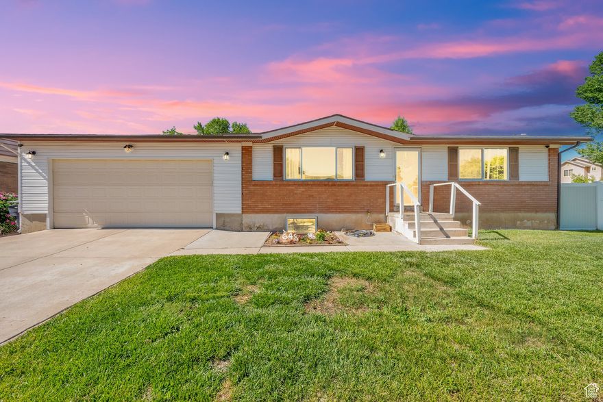 Price Adjustment and Open House this Saturday from 11-2! Charming Updated Home with Finished Basement & Salon Potential  Close to Hill Air Force Base! Start planning your perfect summer BBQs on the spacious covered deck overlooking a fully fenced private backyard-perfect for entertaining or relaxing evenings under the stars. This beautifully updated home combines classic charm with modern touches in a prime location just minutes from Hill Air Force Base, top-rated schools, shopping, and convenient freeway access. Step inside to discover a bright, welcoming layout ideal for comfortable living. The finished basement offers generous storage space and room to grow-with the exciting potential for a small in-home salon, studio, or home office setup!  Key Features: 3 bedrooms | 2 Bathrooms  Finished basement with bonus space and salon potential  Great storage throughout newer windows and central air for year-round comfort Covered deck for outdoor entertaining, Private, landscaped backyard with convenient access to I-15 and major shopping centers!  whether you're a first-time buyer, growing household, or looking for flexible live/work options, this home offers comfort, convenience, and creative potential. Square footage figures are provided as a courtesy estimate only. Buyer is advised to obtain an independent measurement.