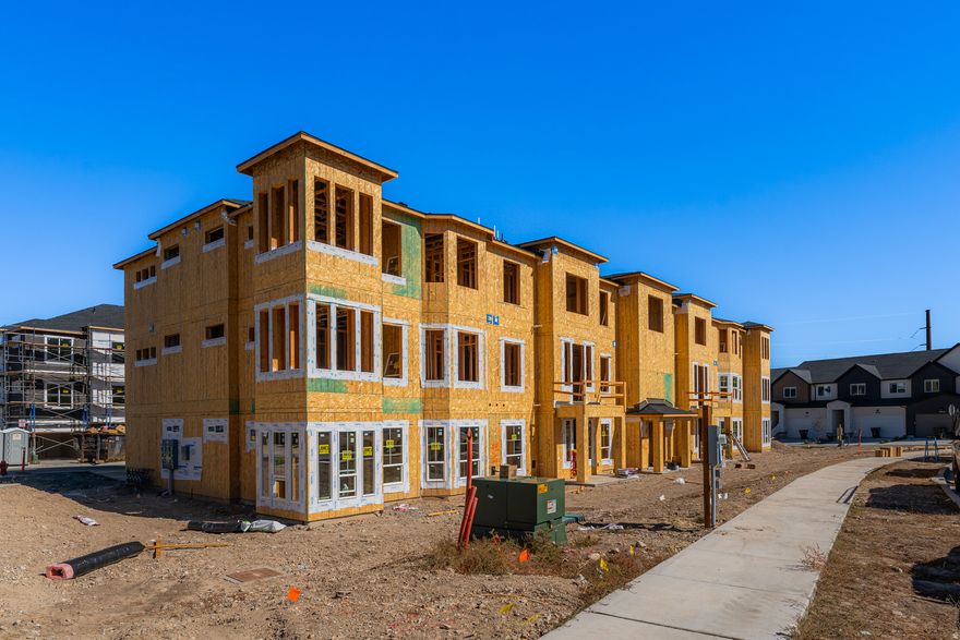 Take pride in your new condo at Mt. Rainier, boasting 9-foot ceilings, generous storage, and stunning finishes throughout. Enjoy top-tier amenities including a clubhouse, a fully equipped gym, community pool, parks and pickleball courts, among others! Plus, you'll have quick and easy access to both Mountain View Corridor and Bangerter Highway. Discover all this exceptional community has to offer. Reach out today for more information or to set up a visit to the community.