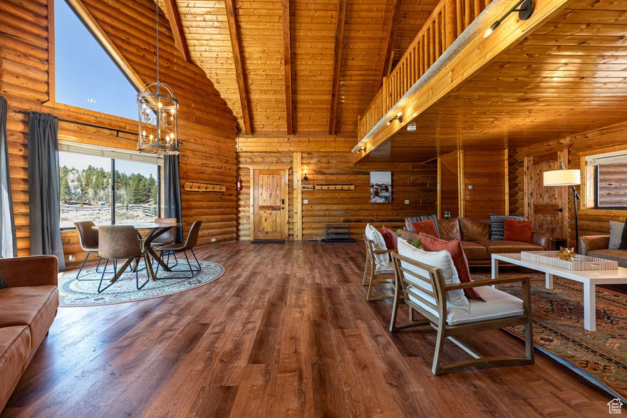Stunning, spacious cabin just minutes from 5 minutes from Panguitch Lake. 5 bedrooms, 4 baths, a bunk room in the finished basement, a spacious kitchen and dining area that seats 18. A massive 3-car garage for all your outdoor toys. Currently run as a Vacation Rental with bookings in place for ready profit. This is the perfect basecamp for outdoor adventure. Whether you're into ATVing, skiing, hiking, or snowmobiling, this cabin puts you at the heart of it all: only 20 minutes to Brian Head Resort, 50 minutes to Bryce Canyon, and 25 minutes to Duck Creek Village. Plus, it offers year-round access! Built for comfort and convenience, this cabin features modern upgrades like Nest thermostats, Ring cameras, and two cozy lofts. With RV parking, hookups, and nearly 1.5 acres of land, this property is your private getaway. Recent renovations include new flooring throughout, stainless steel appliances, and updated lighting. Sold fully furnished, it's move-in ready-perfect as a vacation rental or second home. The original cabin was built in 1989, with a large addition added in 2000. Four parcels are included. Buyer to verify all information. parcels # 23-0004-0010, 23-0004-0011, 23-0004-0012 and 23-0081-0827