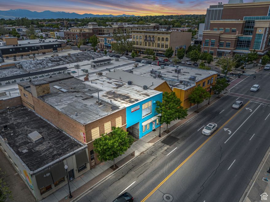 For Sale. Historic Center Street Commercial Buildings. Opportunity to acquire 11,093 sqft and revitalize two connected historic buildings in a central Provo Center Street location. Though on separate tax identification numbers, the buildings share an upstairs layout and are being sold together. One building currently produces $33,750 in annual net income from a lease with BitJump, which runs through November 2027. Businesses are not for sale. The other building is vacant. The seller is open to joint ventures, partnerships, seller financing, or other creative structures. Do not disturb tenant. Showings must be scheduled in advance. Floor plans and 3D tours available. Additional adjacent buildings are also for sale and lease. Contact agent for more information.
