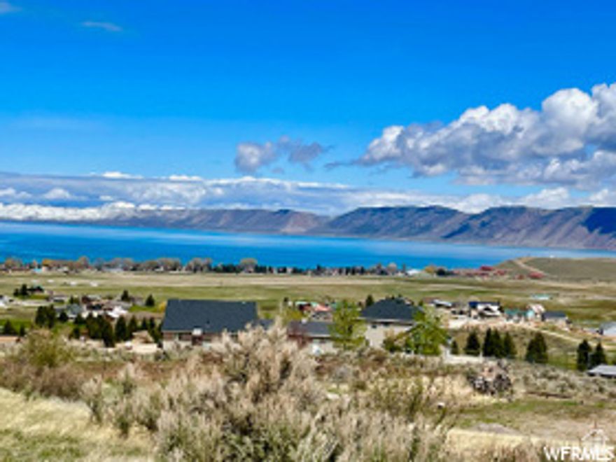 Looking for a lot with fantastic views of Bear Lake, here it is. Mountain views, lake views, In an area where short term rental is ok, build your dream cabin, rent it out and make it all a reality. This is where memories are made and adventure begins. Bear Lake has been discovered, you'll be glad you did.