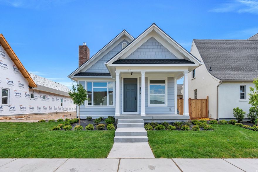 Amazing End-of-Year Incentive! Go under contract by 12/31/25 and receive either a temporary 4.5% interest rate or a 5.875% fixed rate! Built by Goodboro Homes, Holdaway Fields is Vineyard's newest 55+ active adult community. This stunning single-level home features the spacious, light-filled 1650 Traditional open floor plan with a large gourmet kitchen and high-end finishes throughout. The expansive primary suite offers both his-and-hers walk-in closets and dual vanities for ultimate comfort and luxury. The HOA takes care of front yard landscaping, snow removal on driveways, sidewalks, and roads, so you can focus on what matters most. Our community will feature resort-style amenities, including a clubhouse with a fitness center, gathering space, outdoor pool, scenic walking trails by the lake, and a pickleball court. You'll love the convenient location-just minutes from the Utah Lake trail system, neighboring Sleepy Ridge Golf Course, Megaplex Theatres, Topgolf, shopping, dining, and more! Call for a private showing today.