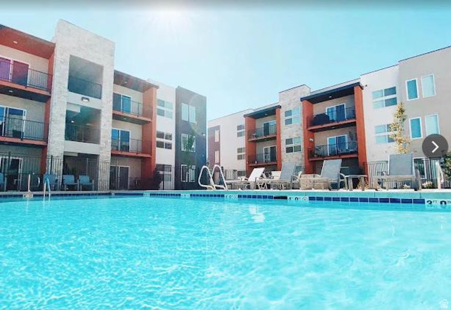 Assumable Loan 4.25%! Stunning top-floor condo w/ mountain views in Clearfield. Open layout, high ceilings, natural light, sleek kitchen w/ SS appliances + fridge. Primary suite w/ walk-in closet. W/D included. Balcony, secured access, parking, gym & clubhouse. Prime location near shops & freeway. Schedule a showing!