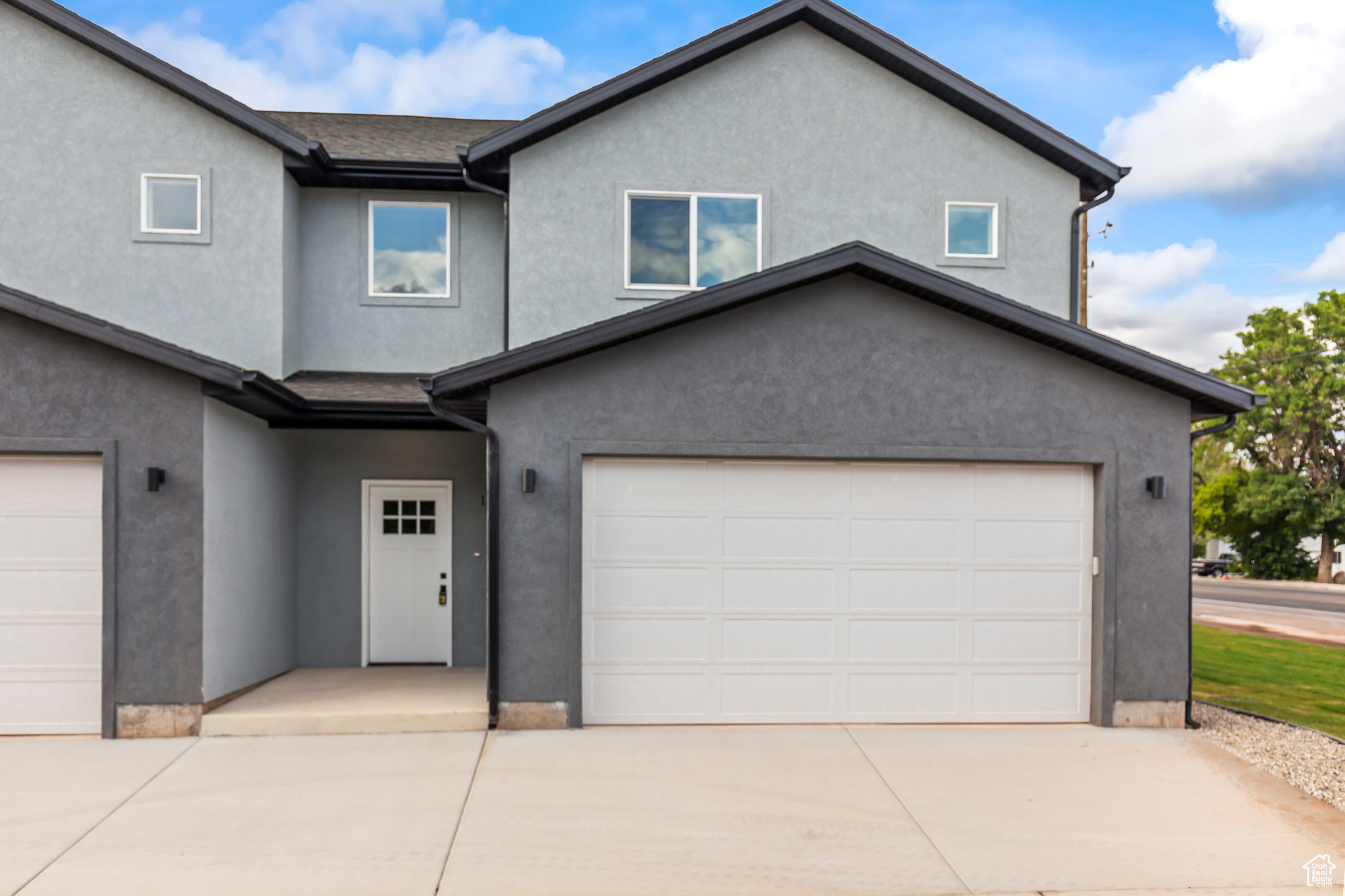 Just completed and never lived in, this beautifully designed home offers modern comfort and functionality throughout. Step into a welcoming entryway that leads to an open-concept kitchen and living area, complete with a sliding glass door providing easy access to the backyard - perfect for indoor-outdoor living. The main floor also features a convenient half bath, pantry, and storage closet, all located just off the attached 2-car garage for everyday ease. Upstairs, you'll find a spacious primary suite with an attached bathroom and walk-in closet. Two additional bedrooms share a full bath, and a dedicated laundry room adds extra practicality to the upper level.