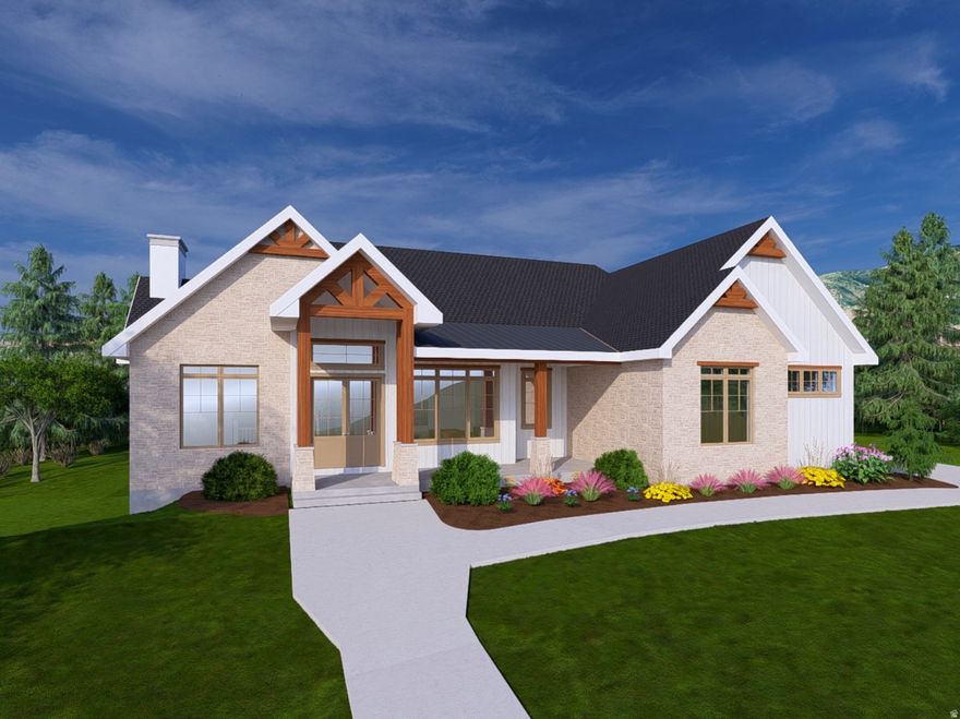 To-Be-Built by Green Tech Construction. This classic ranch-style rambler offers a timeless layout with comfortable main-level living and quality craftsmanship throughout. The main floor features an open living space anchored by a spacious primary suite, while the finished basement includes two additional bedrooms and plenty of room for gathering, guests, or future flexibility. Set on a large lot with room to breathe, this home combines the simplicity of a traditional rambler with the durability and attention to detail Green Tech Construction is known for. From thoughtful design to solid building practices, Green Tech focuses on building homes that stand above the typical new construction. This is a great opportunity to build a high-quality home in a setting that offers space, functionality, and lasting value. Buyers are encouraged to explore the builder and see the difference in craftsmanship and standards that Green Tech Construction brings to every project.