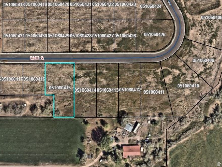 Lot 15 of Basin Acres Subdivision. Bring your own builder! There is an Ashley Valley Water connection allocated to the lot. Buyer will need to pay to connect water, sewer, gas, and power. New subdivision close to amenities. Information provided as a courtesy, buyer to verify all information.
