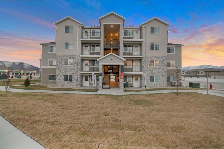 Recently completed condo located in a highly desirable area of Heber City, just minutes from Park City ski resorts and scenic Provo Canyon. This property presents an excellent investment opportunity with strong rental demand in the rapidly growing Heber Valley, or a great option for buyers seeking a more attainable price point near world-class recreation.  Contact the listing agent for showing instructions. All information is provided as a courtesy; buyer and buyer's agent to verify all. Owner/Agent.