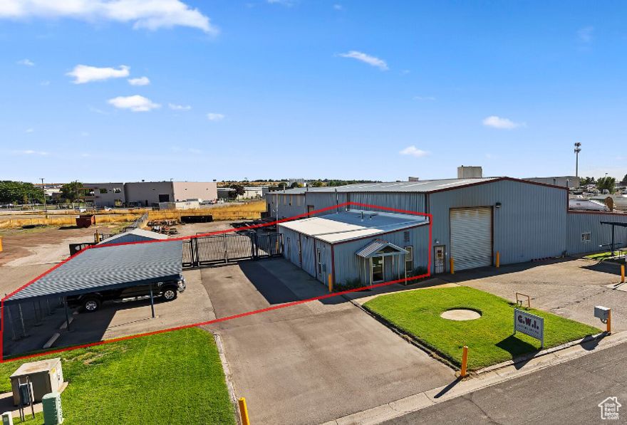 Approximately 1,320 SF of well-maintained office space available in the Ogden Industrial Park. The suite includes two private offices, a small kitchenette, and three restrooms with one featuring a private shower. The space can be delivered furnished with cubicles, desks, office chairs, and a conference table, offering a turnkey solution for your business needs.  6 covered stalls of parking provided with the lease. Some desks chairs and cubicles, conference table etc are available, negotiable rate.