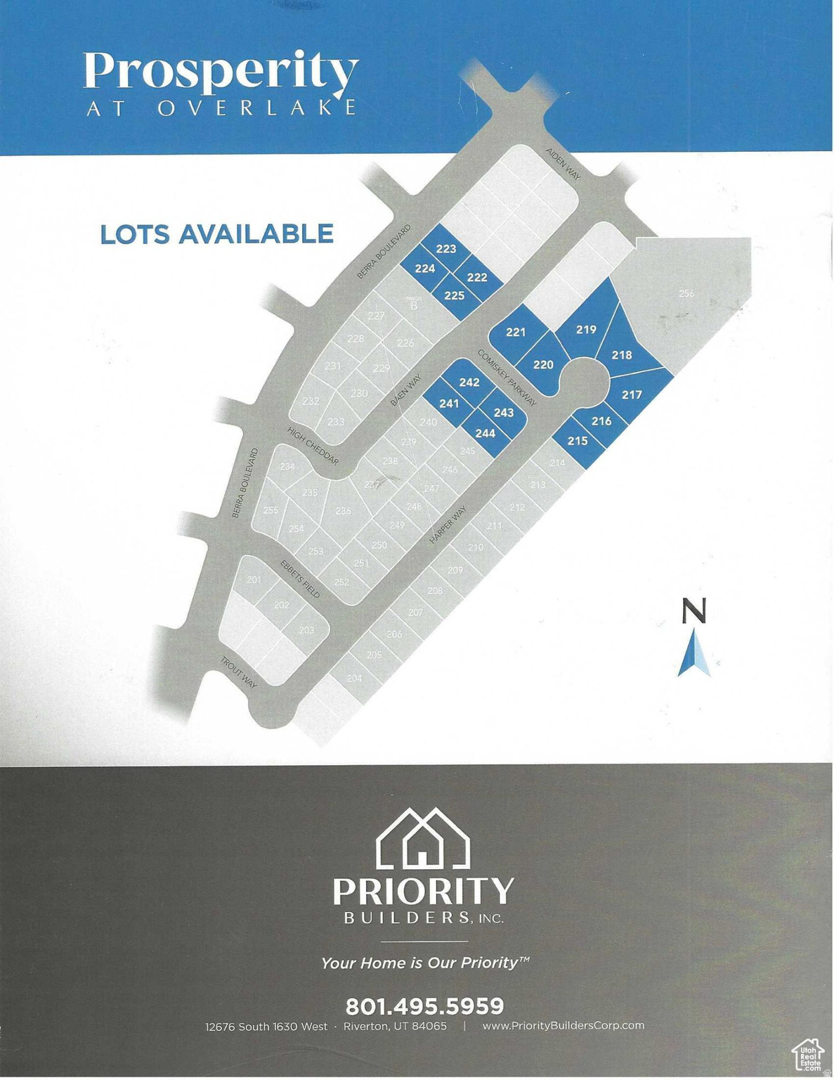 PROSPERITY AT OVERLAKE SUBDIVISION - Residential