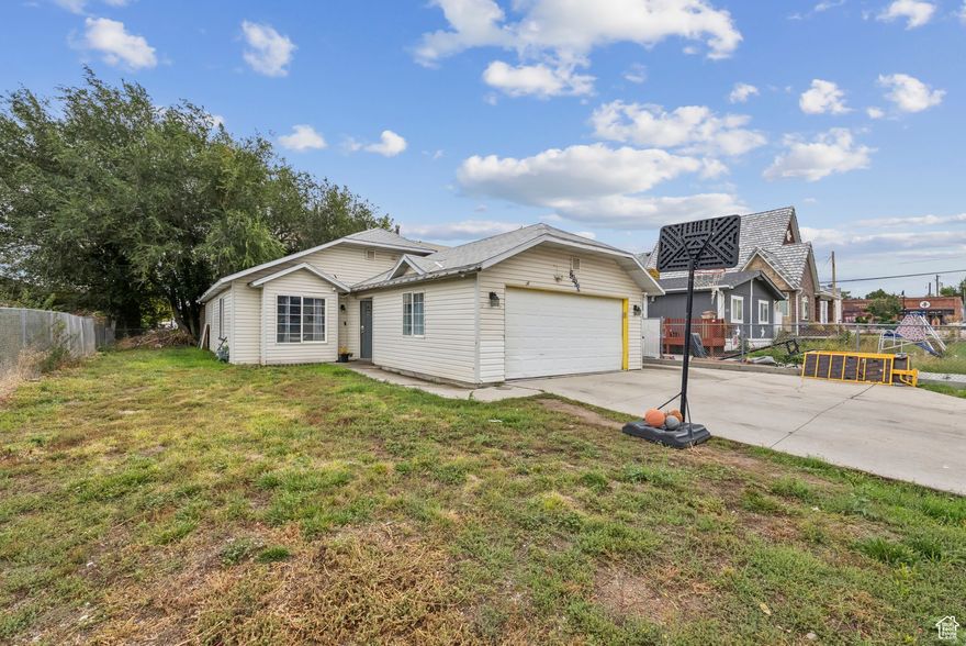 This charming 3-bedroom, 2-bathroom home located in the heart of Magna offers a promising opportunity for someone looking to invest in a property with great potential.  It provides easy access to local amenities, including parks, the public library, and a variety of popular restaurants. This makes it an ideal spot for anyone who loves staying connected with their neighborhood and enjoys convenient city living.  The house captures the essence of a cozy family home and presents a blank canvas for those enthusiastic about personalizing their space. Although it requires some updating, this presents the perfect chance for buyers to imbue the home with their own style and preferences. The potential for enhancing its charm and functionality is abundant, allowing for exciting opportunities to increase its value and create a beautiful, modern living space tailored to your needs.   Imagine creating a home that reflects your taste while enjoying what this friendly and energetic area has to offer. An opportunity like this is not just about buying a home, but about seizing the chance to make a place truly yours in a location that continues to thrive. Square footage taken from county records!