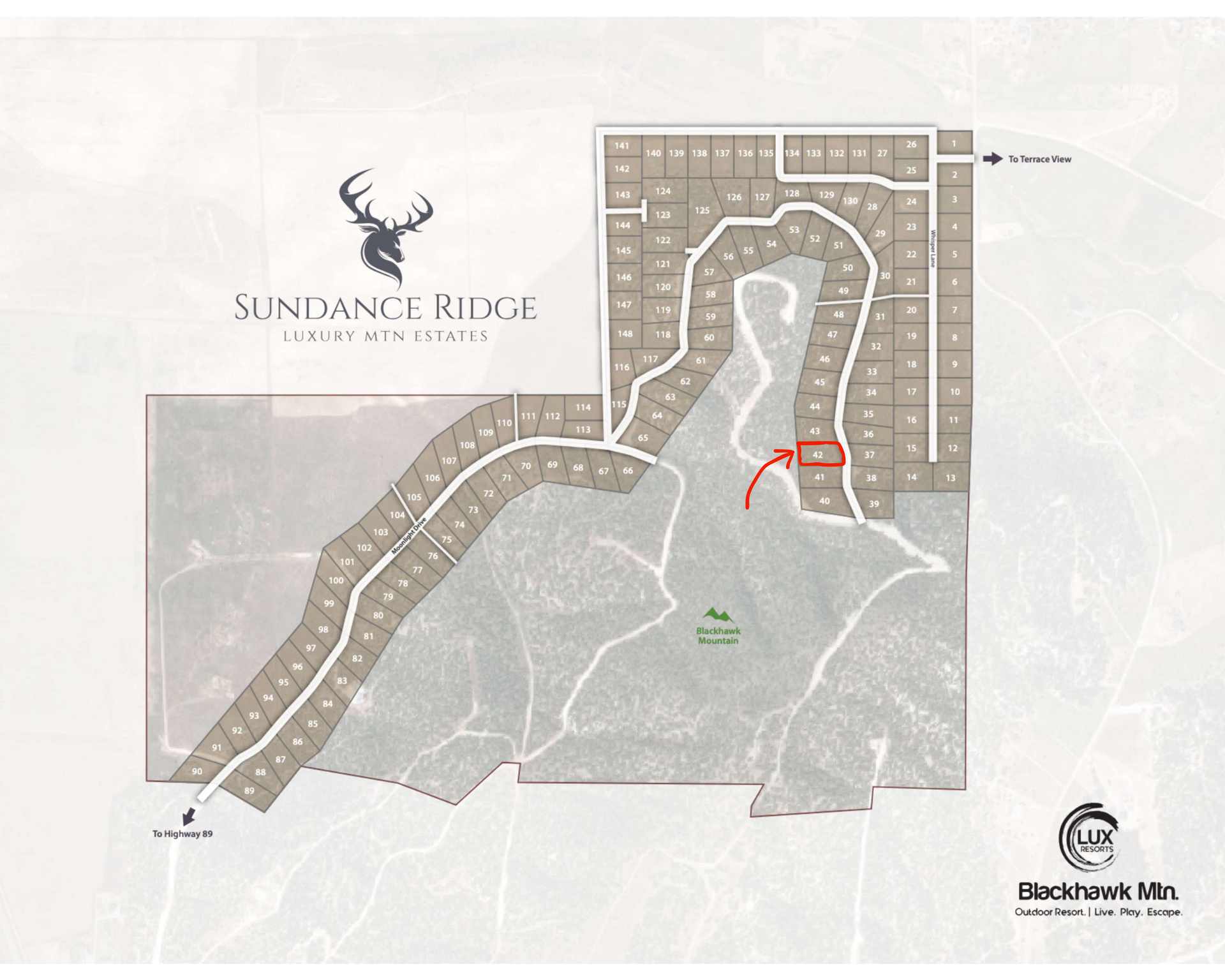 BLACKHAWK MOUNTAIN ESTATES - Land