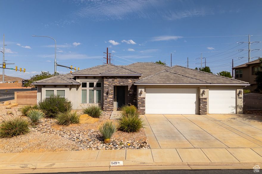 Stunning home that has it all! Desirable neighborhood  Enjoy an open floor plan with spacious bedrooms, tile flooring. 3 Car Garage fits trucks, RV parking. Relax in the Primary  Suite Tub, Rain Shower,  walk-in closets,  big backyard with room for a pool