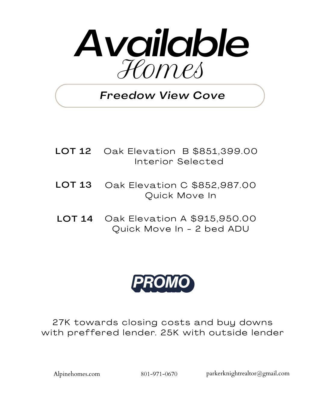 FREEDOM VIEW COVE - Residential