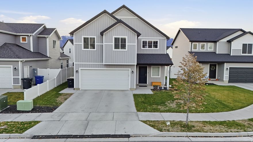 Beautiful Logan home with stunning Wellsville Mountain Views! Open-concept living, 3 bedrooms up stairs including a spacious primary suite. $2,000 in seller concessions, washer and dryer are negotiable. Lots of shopping, entertainment and restaurants  within 6 miles, 7.5 miles to Mountainside Elementary, 3.2 miles to Spring Creek Middle School, 2.9 miles to Ridgeline High School, 6.2 miles to Utah State University and Logan Regional Hospital, 6.9 miles to Logan Canyon 2.6 miles to Logan River Golf Course, 2 movie theaters . Buyer to verify all