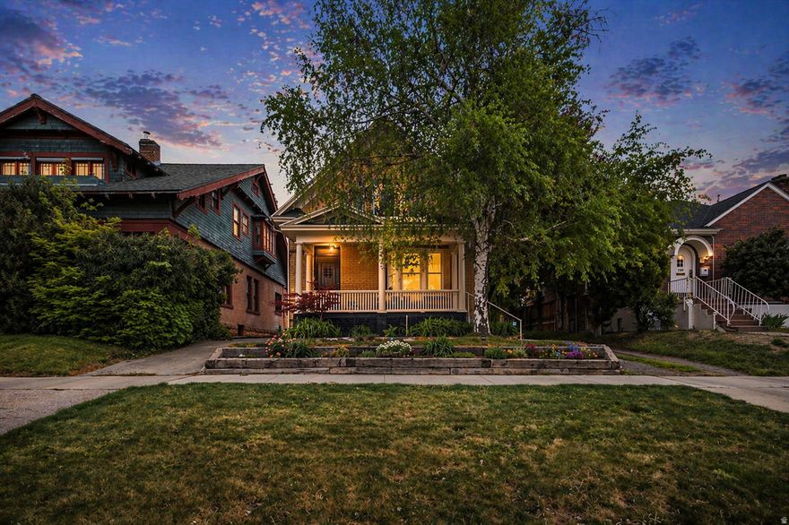 Steps from the University of Utah and near the Downtown area, this charming & updated property offers exceptional flexibility as either a duplex or single family home with strong income potential. The upper unit features two bedrooms and one bathroom, large living & dining room spaces, highlighted by soaring 10 foot ceilings, and a beautifully updated kitchen. The basement features a spacious 1 bedroom mother-in-law apartment that has not had a vacancy since 2009, offering a steady & reliable source of extra income. Meticulously cared for inside and out, recent updates include a newer furnace, tankless (on-demand) water heater, newer roof, and fresh exterior paint. Situated on a generous lot, the property also includes a two car garage with additional parking for 4-6 vehicles, ideal for tenants and guests. With close proximity to the University, trailheads, resorts, shopping, dining, and entertainment, this is an excellent opportunity for investors or owner occupants seeking a well maintained property in a highly desirable location. By appointment only. Do not disturb the basement tenant.
