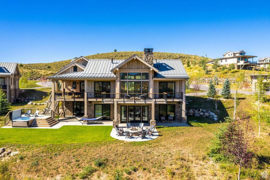 Enjoy the ease of ownership at Victory Ranch with this 1/8th fractional 5-bedroom, 5.5 bath Kingfisher cabin.  Showcasing a modern-meets-rustic aesthetic with designer finishes, this beautiful 3800 square foot stand-alone cabin home sleeps 12 and includes 2 patios, a 6-person hot-tub, a fire pit, and outdoor covered dining. You will enjoy 3 winter weeks and 3 summer weeks at Victory Ranch, a private, four-season community set amidst 6,250 acres along a four-mile stretch of the Upper Provo River, just 15 minutes from Park City and Deer Valley.  The Residence Club owners have coveted access to Victory Ranches 18-hole Rees Jones golf course, world-class fly fishing, 20 miles of hiking and biking trails, 5-stand shooting facility, backcountry yurts, two-acre lake and fishing ponds, 3,500 acres of  backcountry, multiple clubhouses and restaurants, spa, fitness center, tennis and pickleball courts, kids game room and sports court, swimming pools, exclusive ski-in/ski-out lodge in Park City, and more.