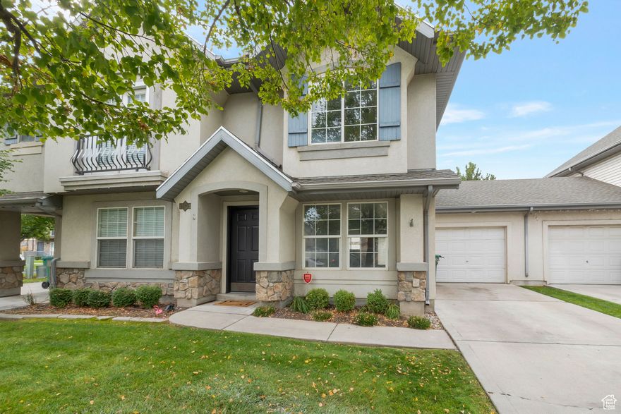 Welcome to this beautifully refreshed townhouse in the heart of Orem! Featuring new paint, carpet, and LVP flooring throughout, this home feels fresh and move-in ready. The inviting layout offers comfortable living spaces and plenty of natural light. Step outside to enjoy your private backyard, a rare find that's perfect for relaxing, entertaining, or gardening. Conveniently located near shopping, dining, schools, and easy freeway access.