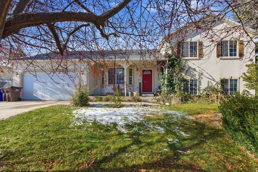 Charming home in the quiet Cedar Valley area of Eagle Mountain.  Homes in this area don't come available often, so now is your chance to escape the noise and discover country living.  Large fenced backyard with a shed, deck, and patio space.  Tankless water heater and water softener installed in 2023. Square footage figures are provided as a courtesy estimate only and were obtained from County records.  Buyer is advised to obtain an independent measurement.