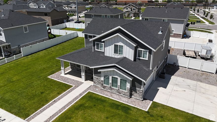 *Price Improvement* Thank you for your interest in this well-maintained 5 bedroom home located in a great new neighborhood of Springville! The home is situated on a massive fully-landscaped lot with unobstructed mountain views. The large yard is a great space to entertain and includes a nice patio, playhouse, trampoline, and a HUGE grassy area. The large gravel pad is the perfect spot to store your toys and other items in this no HOA neighborhood. The kitchen includes quartz countertops, upgraded cabinets, and a  large island. With tons of storage, 5 large bedrooms, and an open living space, this home is perfect to grow into and fall in love with!