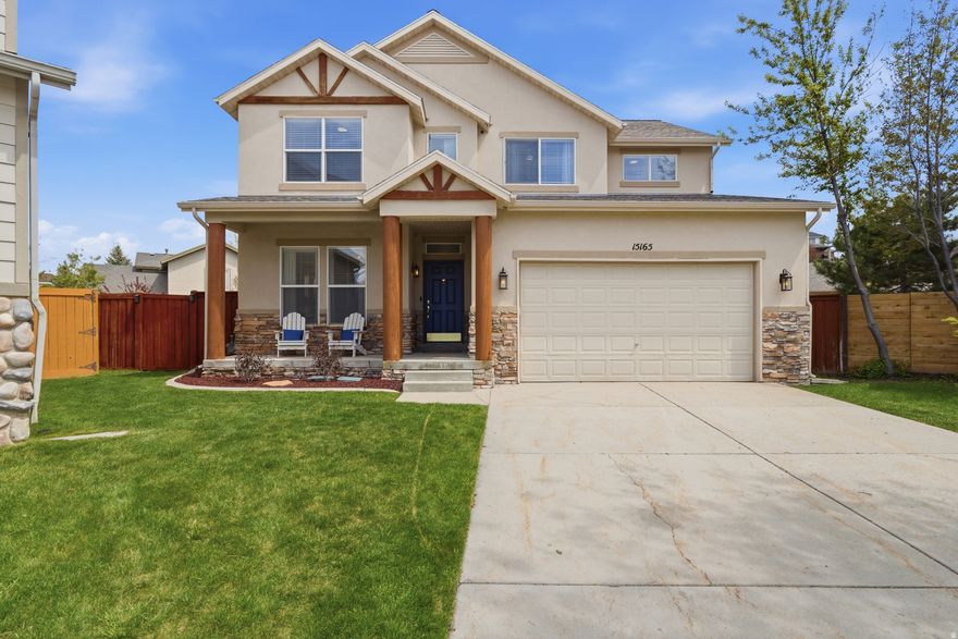 Perched atop South Mountain in the highly sought-after Suncrest community, this Draper home isn't just a place to live... it's where life unfolds in the most beautiful way.  Welcome to a space where the air feels a little fresher, the views stretch a little farther, and every day begins with the quiet reminder that you chose well.  From the moment you arrive on this peaceful cul-de-sac, you'll sense it. This is more than a house... it's a retreat above the valley, surrounded by mountain views and a community designed for connection, movement, and living fully.  Step inside and the home opens up effortlessly. The main level great room invites you in like an old friend... warm, welcoming, and ready for whatever your life brings next. Whether it's slow Sunday mornings with coffee in hand, holiday dinners filled with laughter, or evenings spent gathered with the people who matter most, this is where memories are made and held onto.  With over 3,700 square feet, 6 bedrooms, and thoughtfully designed living spaces, there's room here for everything and everyone. Light pours through oversized windows, vaulted ceilings elevate the experience, and every space feels both open and grounded at the same time.  Behind the beauty, you'll find peace of mind where it matters most. The home is equipped with two furnaces, thoughtfully updated with one replaced in 2024 and the other in 2020, giving you comfort, efficiency, and confidence for years to come.  The fully finished basement expands your possibilities in all the right ways... complete with a convenient wet bar, a private bedroom, and a full bathroom, creating the perfect space for guests to feel completely at home. Whether it's extended stays, weekend visitors, or a cozy retreat for movie nights and game days, this level was designed for both comfort and connection.  And then there's Suncrest.  Miles of hiking and biking trails, a clubhouse, pool, fitness center, tennis courts, and gathering spaces that turn neighbors into friends. This is a lifestyle that gently pulls you outside, invites you to breathe deeper, and reminds you what "home" is really supposed to feel like.   Square footage figures are provided as a courtesy estimate only and were obtained from residential measurement by ExcelAppraise.  Buyer is advised to obtain an independent measurement.