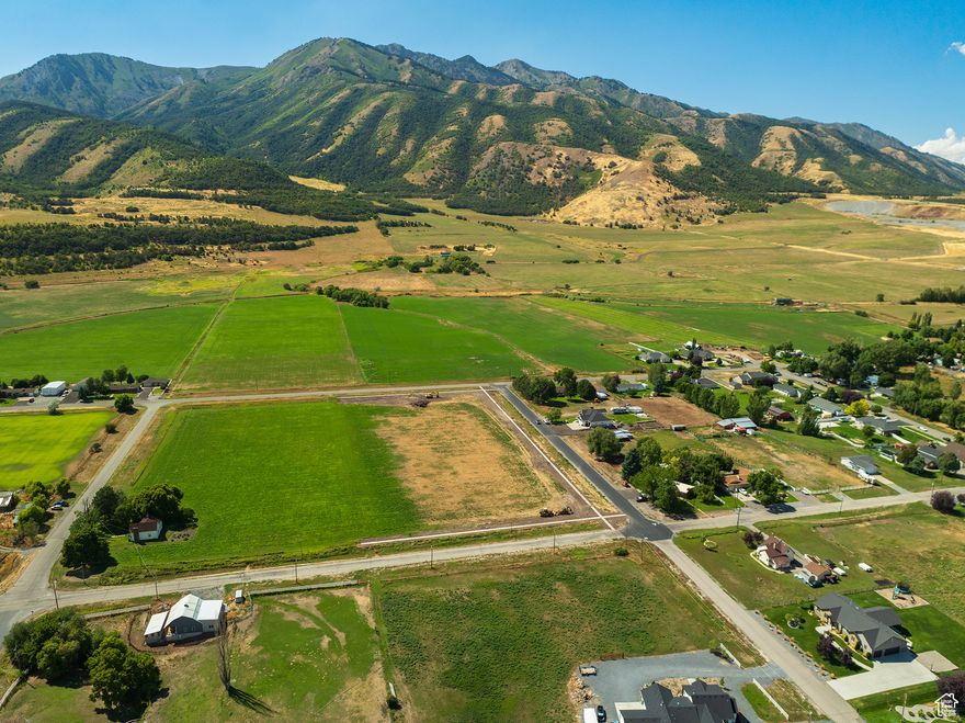Welcome Home to Wellsville! Amazing views of the Wellsville Mountains right out your Door.  This lot is ready for your dream home with plenty of room for out buildings, garden space and /or  horse or two. The Murray Farm just up the foothills to the west was purchased and put into BLM a few years back preserving this south part of the mountains and many riding trails. This lot has the option to Face your home  West / Southwest