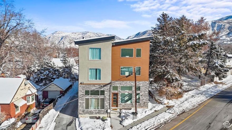 Meet the "Brooks on 40th". An architectural wonder in the heart of Ogden. This almost brand new 4-plex sits tucked below the mountains with incredible views and nearby amenities demanding top dollar rents. From quartz countertops, high-end cabinets, LVP, 13 ft high ceilings, and so many more amenities; this property will serve as an incredible addition to any investors portfolio. This property was a ground up construction project. Location is absolutely prime being less than 5 minutes away from Weber State University, McKay-Dee Hospital, and heavy commercial. P/L + Rent roll statement attached with listing. This property has been owner operated since it's completion in 2021. Property when fully occupied brings in almost $7,500/mo in gross rent!! Tenants pay all utilities.  Square footage figures are provided as a courtesy estimate only and were obtained from original appraisal. Buyer is advised to obtain an independent measurement.