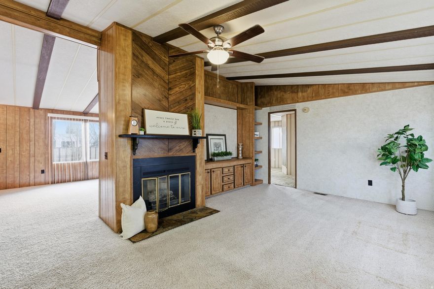 Awesome 3-bedroom, 2-bath home on a sprawling .39-acre lot. This home offers main-level living, so no trudging up and down stairs! The well-laid-out floor plan features both a separate living room and family room, providing plenty of space for entertaining, relaxing, or working from home. The kitchen has tons of cabinet space and even a double oven! The primary bedroom features a large closet and en suite bath. The huge lot offers tons of parking, a detached 2-car garage, and ample room to grow-perfect for additional storage, a shop, or outdoor living space.  The location can't be beat, close to health care facilities, schools and shopping! With its generous lot size and desirable location, this property would be a great fit for an investor or owner-occupant looking for room to grow, so SCHEDULE YOUR SHOWING TODAY!