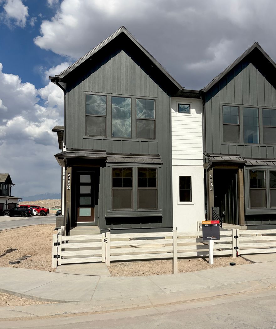 **COMPLETE** The Cascade townhome includes three bedrooms, two bathrooms, and a spacious main living area. The main floor features a living room, dining area, and kitchen with an island, plus garage access. Upstairs are three bedrooms, including a master with an attached bath and closet, a second full bathroom, and a laundry closet for a full-size washer and dryer. This home is located in Firefly, the master-planned community built specifically for kids to live life unplugged. Stop fighting over screen time and start reconnecting in an environment engineered to encourage play. Firefly isn't just a neighborhood, it's a 350+ acre network of parks, trails, and amenities designed to inspire adventure and activity. The day you move in, your kids will be enjoying the skate and wheels park, the bike pump track, the downhill mountain bike course, pickleball and basketball courts, neighborhood playgrounds, and miles of trails. Is your child shy? Firefly has the region's only full-time Activities Director curating weekly activities and events for all ages, encouraging families and neighbors to connect in nature. Located in Eagle Mountain, Firefly is an easy commute to the Silicon Slopes, with close proximity to shopping and entertainment. Just 40 miles south of Salt Lake City and 30 miles north of Provo, it's one of Utah County's fastest-growing cities. Book a tour of this beautiful Candlelight home, explore all the amenities, and see for yourself why Firefly is the best place in Utah to raise your kids.