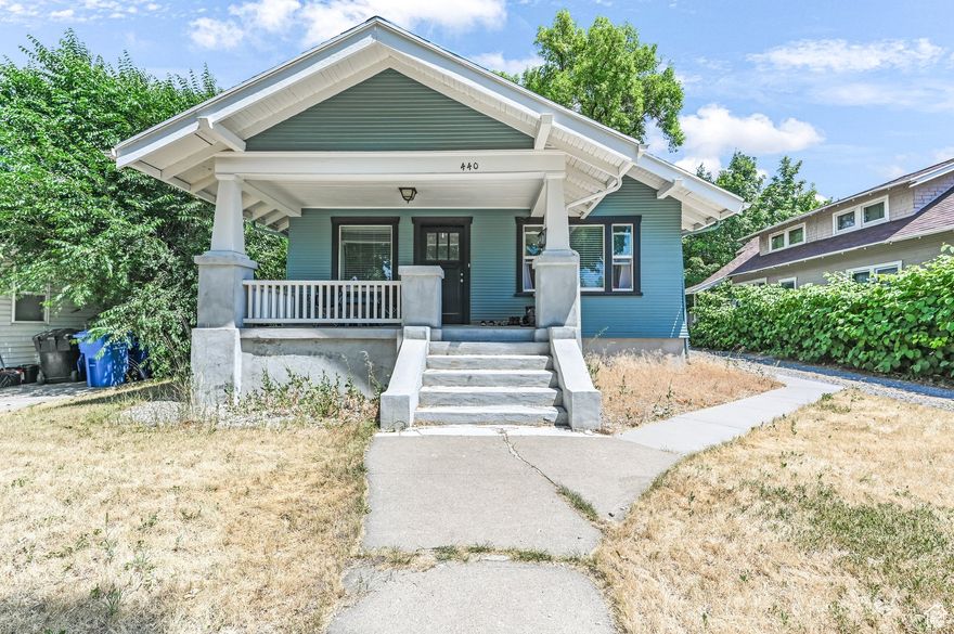 Darling bungalow Triplex! The main level has a 2 bedroom one bath unit loaded with charm! Downstairs you'll find two apartments. The rear yard is spacious with plenty of parking!  Some of tenants belongings have been digitally removed in photos.