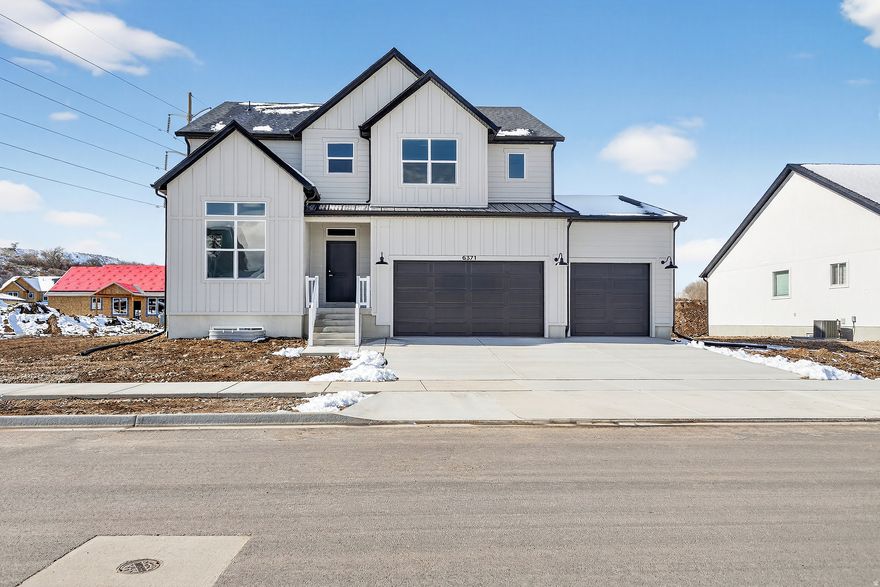 Almost completed and price reduced on this stunning home!Welcome to our premiere South Weber community, Riverwood!  This gorgeous two-story home checks ALL the boxes.  Spacious/stunning kitchen, large pantry, 6 big bedrooms, 3 great rooms, tiled fireplace, oversized garage, storage spaces everywhere and a timeless exterior elevation.  Ask about our AMAZING incentives to help cover closing costs and/or interest rate buy down.  Come see this gorgoeus home and community by Nilson Homes!