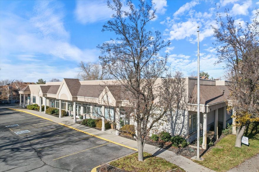 Investor-ready multi-tenant building in Bountiful-5 separate suites, exceptionally well-kept. Owners have maintained this property with consistent upgrades, spotless common areas, reliable mechanicals, and attractive landscaping. Flexible configurations suit a mix of office, medical, or service tenants. Convenient location near shopping, dining, and major commuter routes. Solid cap rate opportunity in a sought-after Utah market-perfect for 1031 exchange or portfolio addition. 51 Parking spaces. Will consider Seller Finance