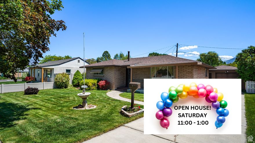 WHAT??!!! An UPDATED 3 bed, 2 bath RAMBLER in Spanish Fork at this PRICE?! We need a QUICK sale! Our loss is your GAIN! Looking for ONE-LEVEL living? This is the home for you with gorgeous, newly finished HARDWOOD floors and NEW, beautiful bathrooms! ALL ONE LEVEL - no basement! Enjoy a heartwarming FIREPLACE in the 3rd bedroom which is currently being used as a family room - just install a bedroom door! Relish the taste of home-grown pears in your PRIVATE BACKYARD oasis, complete with full auto sprinklers and large COVERED PATIO. Recent upgrades include a BRAND-NEW water FILTRATION system, water SOFTENER, and garbage DISPOSAL. A newer ROOF, WATER HEATER, and AC promise peace of mind. GAS range & all other KITCHEN appliances INCLUDED! Two sheds, GARAGE workbench, and outdoor LIGHTING! Call or text today for your private showing!