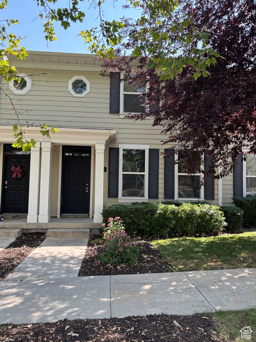 Beautiful Townhome in Daybreak! This 3-bedroom, 2.5-bathroom townhome has been remodeled with new flooring, brand new paint & new carpet throughout. The open floor plan is great for entertaining while still having a separate dining room for a quiet dinner. The home has a huge pantry and under stairs storage. You can relax on your private patio just a short walk from the parks. It has a one car garage and plenty of additional parking. Behind the home is a awesome greenspace that is perfect for kids and pets. The exterior is also getting a fresh update!! Placed in the popular and growing Daybreak community, you'll have access to tons of parks, trailways, basketball courts, various restaurants, watercourse, and a scenic lake where you can fish and boat. There is even a dog park and a grocery store! All perfectly placed for your convenience. Seller is willing to consider paying HOA exterior assessment loan $246/month (approx 30k) at closing with acceptable and/or adjusted price offer. Buyer to verify all HOA fees and assessments prior to close.
