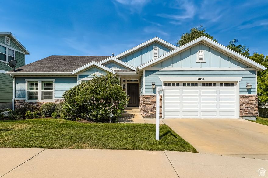 Step inside this beautifully designed home in Cottonwood Heights, where cleanliness and care shine in every room!  Immaculately maintained, this residence feels as fresh and inviting as the day it was built.  Featuring 3 spacious bedrooms, 2 baths, including a primary suite w/dual sinks, a lg garden tub,  extra high shower, lg walk-in closet, soaring vaulted ceilings, plantation shutters and numerous upgrades! Striking dark wood finishes throughout the home bring a classic elegance, from the banisters to the matching cabinetry in the kitchen and baths, to the gorgeous hardwood flooring!  The generous unfinished basement is a blank canvas waiting for your personal touch. Whether you're envisioning a custom entertainment space, mother-in-law apartment, additional bedrooms or home gym, the possibilities are endless! The beautifully landscaped yard bursts with vibrant flower beds and mature trees. At the heart of this garden retreat sits a charming wood deck, a perfect place to relax and reconnect with nature. Minutes from shopping, restaurants, schools, parks and I215 access.  25-30 minutes to world class ski resorts! Agent is related to the Seller.