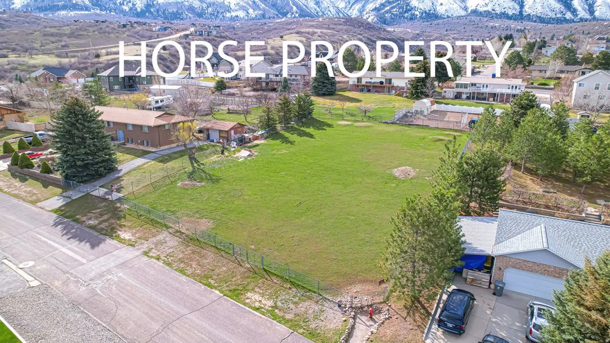 HORSE PROPERTY!!! Don't miss out on this amazing opportunity to own your own piece of heaven in this established, quiet neighborhood! Rare half acre lot with animal rights located in beautiful Elk Ridge. Nestled at the base of the Wasatch front in south Utah county, this lot has incredible unmatched mountain views unique to this area. Just minutes away from the gorgeous Gladstan golf course and the coveted Three Bridges private community. Conveniently located about 10 minutes from the freeway and shopping, this land checks all the boxes for your country getaway. Floor plans available.