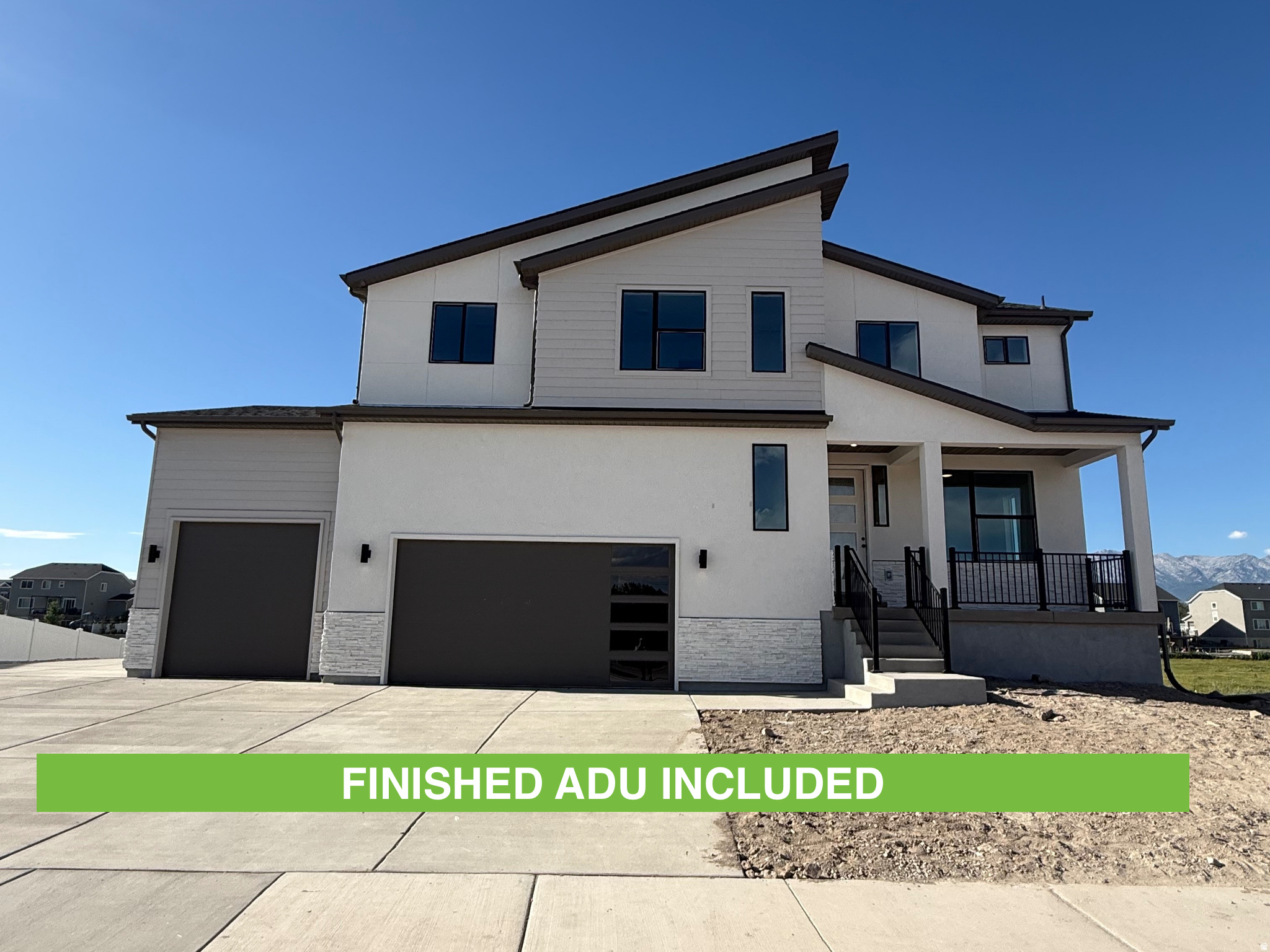 Willow E on a .21 Lot. Finished Two-Bedroom ADU INCLUDED!