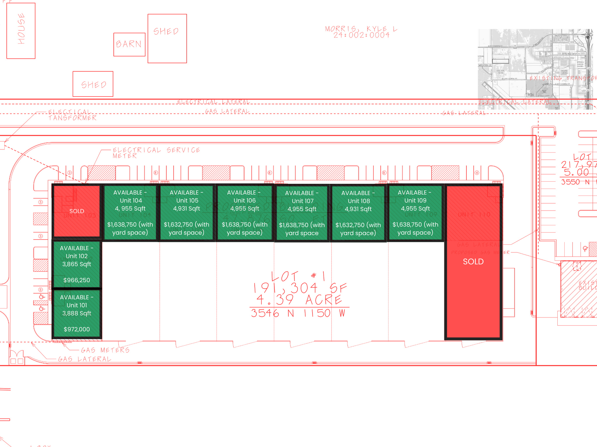 DB INDUSTRIAL - Commercial Lease