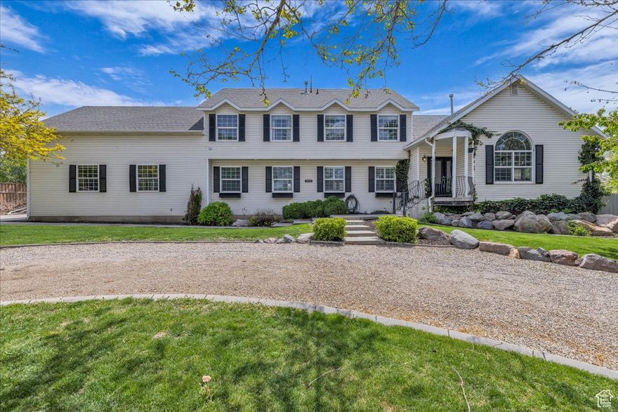 Motivated Seller. Rare Multi-Generational Retreat with Income Potential! Tucked away on a secluded .69-acre lot at the end of a private road, this stunning 5,606 sq ft estate is a true hidden gem in the prestigious Canyons School District. With 7 bedrooms, 5 bathrooms, a dedicated home office, and 2 flexible loft spaces, this home offers exceptional space for living, entertaining, and earning. Step outside to your own private paradise-featuring a heated saltwater pool with slide, charming gazebo, and garden area perfect for outdoor gatherings or peaceful retreats. Inside, enjoy year-round comfort with 3 furnaces and 3 AC units. The walkout basement ADU (Accessory Dwelling Unit) has a separate entrance and includes 3 bedrooms, 2 bathrooms, and 2 living rooms-recently rented for $1,650/month, offering excellent rental income or space for multi-generational living. Additional highlights include RV parking with 35x90 gravel pad, RV dump clean-out, and ample space for trailers, boats, or equipment. This rare property combines luxury, flexibility, and function in one incredible package. Whether you're looking to invest, expand, or relax-this home checks every box.